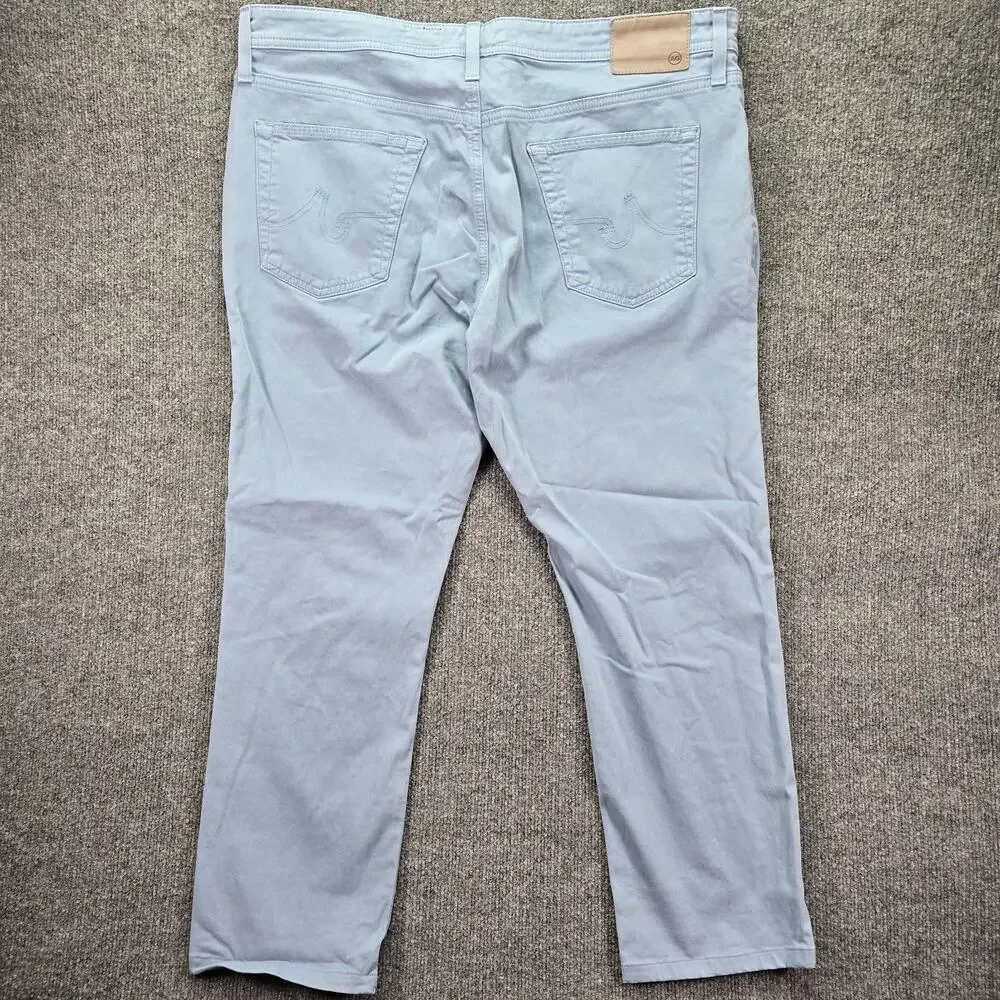 AG Adriano Goldschmied The Graduate Pants Mens 38x34 (38x27) Blue Tailored Leg